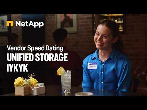 Vendor speed dating – Unified storage IYKYK