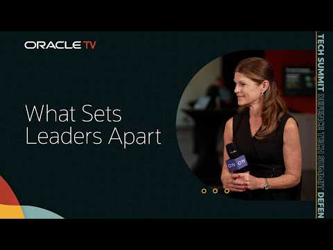 Deloitte on Modernizing Defense Missions: Oracle TV at Defence Tech Summit 2026