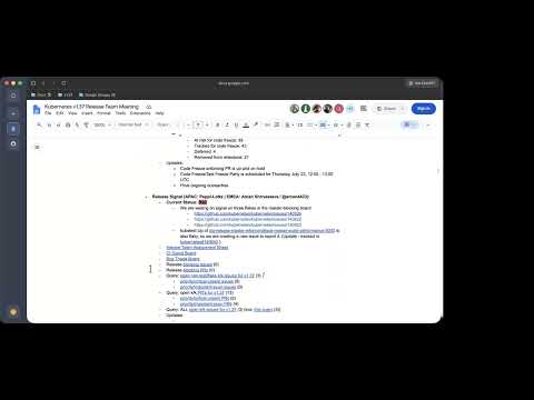 Kubernetes SIG Release for 2026-07-22T15:55:19Z.mp4