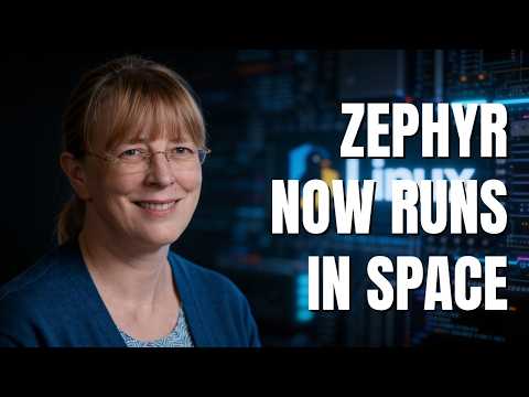 Zephyr RTOS Powers Space, Satellites, and Smart Devices at Scale | Kate Stewart, Linux Foundation