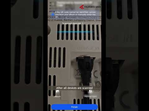 Did you know you can deploy devices by scanning barcodes on the HUAWEI eKit app?