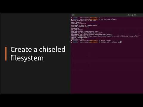 Create a chiseled filesystem