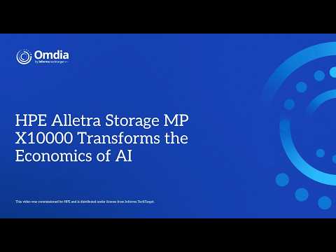 HPE Alletra Storage MP X10000 Transforms the Economics of AI