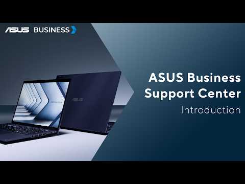 ASUS Business Support Center Introduction | ASUS SUPPORT