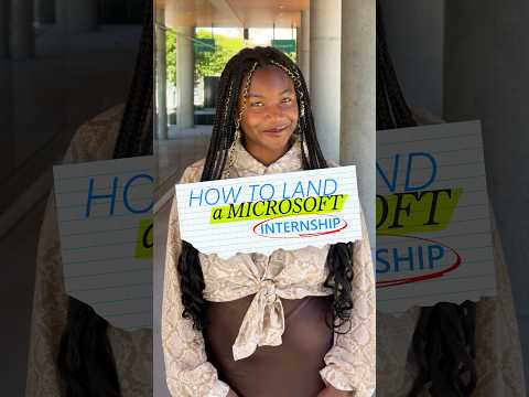 Applying to internships at Microsoft? Start with this.