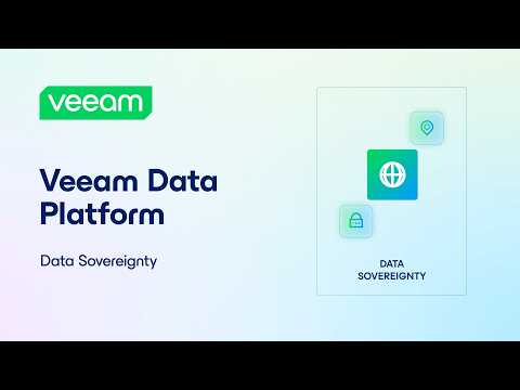 Data Residency Compliance You Can Prove, Not Just Promise | Veeam Data Platform