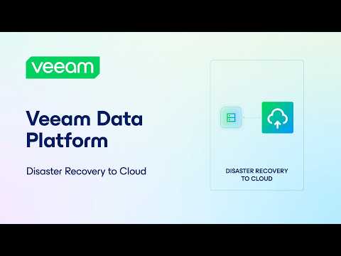 Disaster Recovery to Cloud That’s Actually Proven, Not Promised | Veeam Data Platform