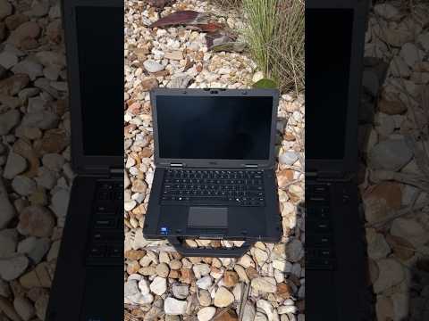 Unbox the Dell Pro Rugged 14 Laptop.