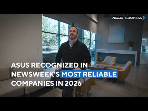 ASUS Wins Newsweek’s Most Reliable Companies in 2026