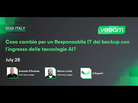 Cosa cambia per un Responsabile IT dei backup con l’ingresso delle tecnologie AI?