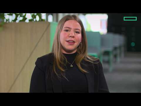 Team Member @HPE – Andrea startet ihre Karriere mit HPE DualStudy