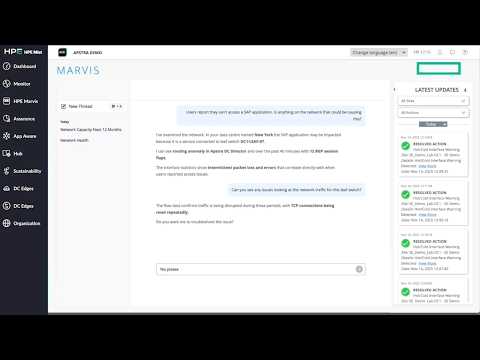 Demo: High-fidelity Resolution w. Conversational Agentic AI – Mist Networking Data Center Assurance