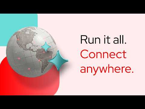 Run everything you’ve got. Connect everywhere it counts.