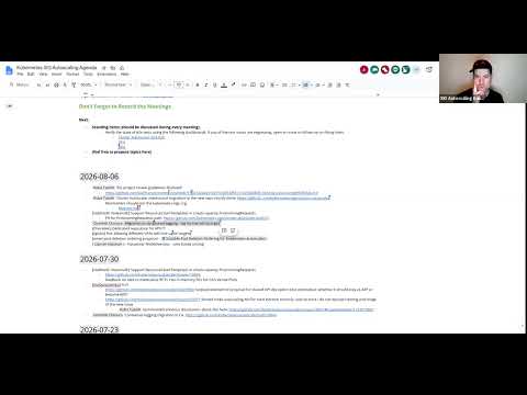 SIG Autoscaling Weekly SIG Meeting for 2026-08-06T14:59:50Z.mp4