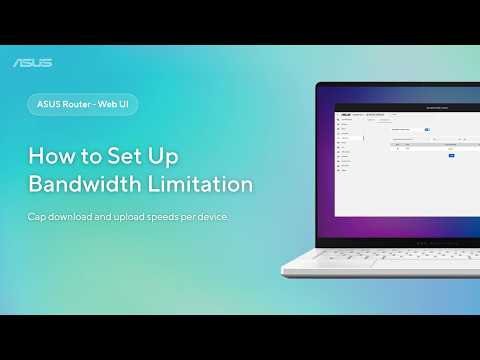 How to Set Up Bandwidth Limitation on ASUS Router | ASUS SUPPORT
