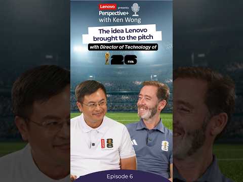 How AI Stabilized the FIFA World Cup 2026™ Referee Cam 👀⚽| Perspective+ with Ken Wong | Lenovo