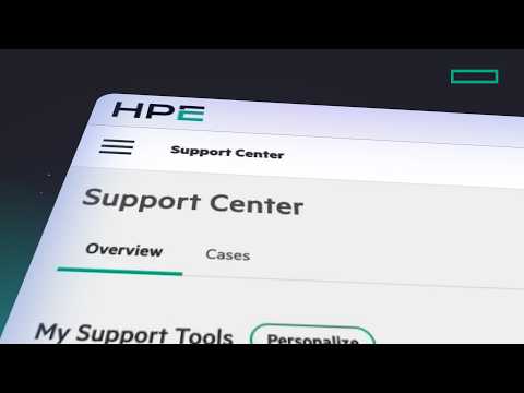 HPE Support Center: A Digital Support Experience Built for an AI World