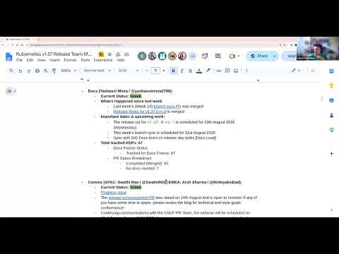 Kubernetes SIG Release for 2026-08-17T07:26:15Z.mp4