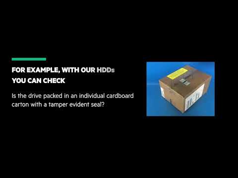 Protect Your IT Systems – make sure your HPE parts are genuine