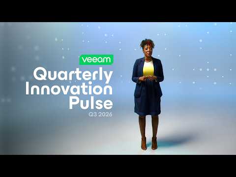 Veeam Quarterly Innovation Pulse: Q3 2026