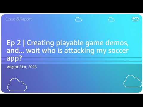 Creating playable game demos, and… wait who is attacking my soccer app?
