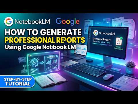 How to Generate Professional Reports Using Google NotebookLM