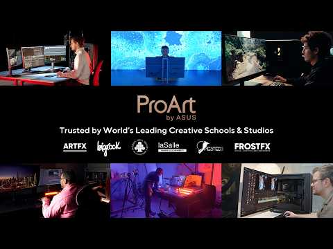 ASUS ProArt | Trusted by World’s Leading Creative Schools & Studios in the AI Era