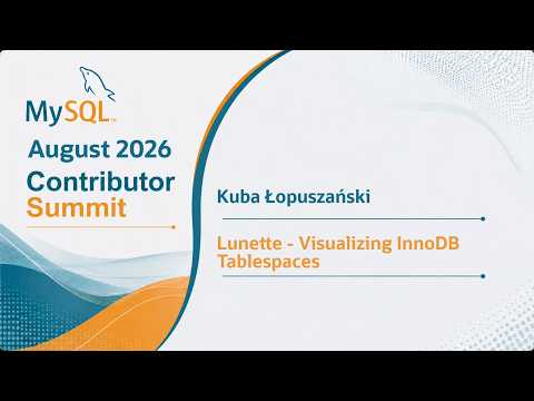 Lunette – Visualizing InnoDB Tablespaces