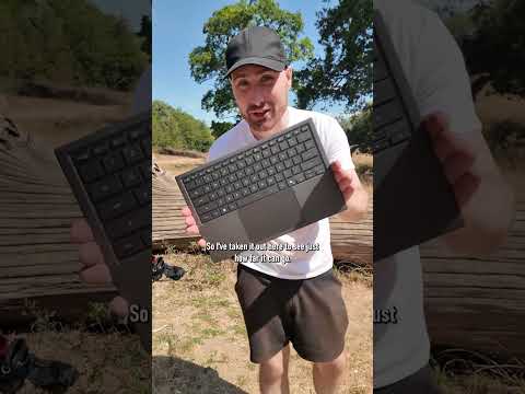 The ASUS Zenbook Duo’s bluetooth keyboard is actually insane 📶🔭