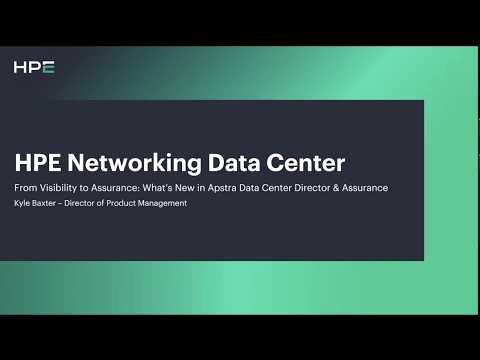 Webinar: From Visibility to Assurance: What’s New in Apstra & Data Center Assurance