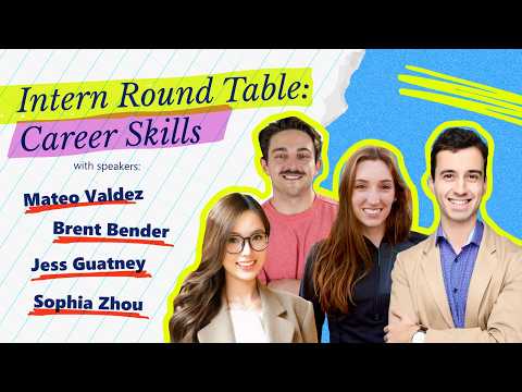 LIVE Microsoft Intern Round Table: Career Skills