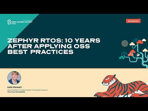 Keynote: Zephyr RTOS: 10 Years After Applying OSS Best… – Kate Stewart, The Linux Foundation