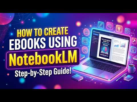 How to Create Ebooks Using NotebookLM | Write an Ebook 10x Faster with NotebookLM |