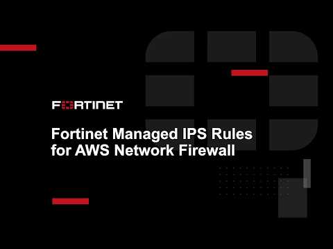 Add Fortinet Managed AI-Driven IPS Rules for AWS Network Firewall In 5 Steps