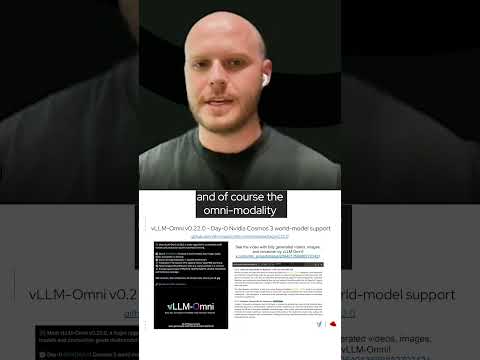 Multimodal Inference for NVIDIA Cosmos | vLLM Office Hours