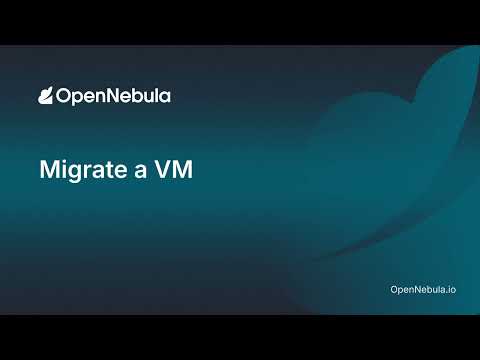 Migrate a VM