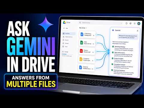 How to ask Gemini in Google Drive: Get Answers from Multiple Files Instantly