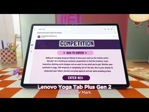 Meet Lenovo Yoga Tab Plus Gen 2, our most intelligent 13-inch 4K AI tablet yet.