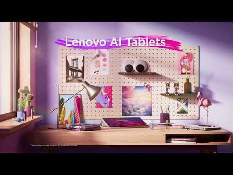 Discover the new generation of AI tablet experiences with the Lenovo Yoga Tablet Series