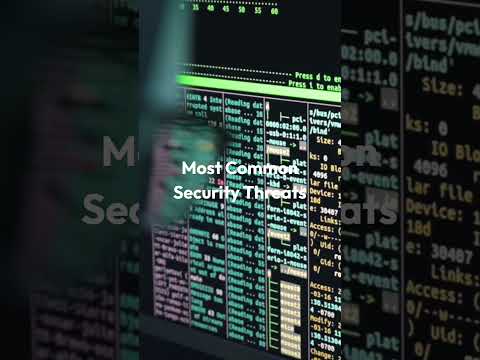 Most Common Cyber Security Threats