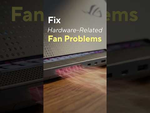 Fix your Device’s Fan problems and Overheating on ASUS Laptops #shorts      | ASUS SUPPORT