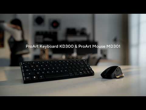 ProArt Mouse MD301 & Keyboard KD300 Unboxing Video | 2026