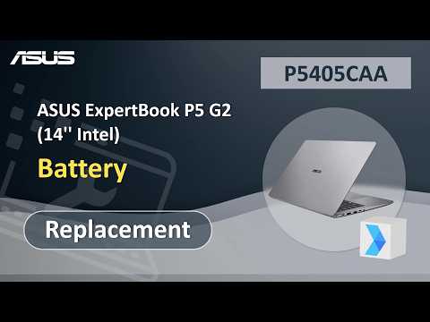 ASUS ExpertBook P5 G2 (14” Intel)  Battery Replacement   | ASUS SUPPORT
