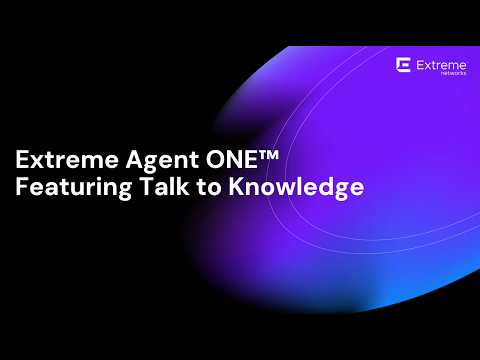Extreme Agent ONE™ Coworker Demo: Talk to Knowledge
