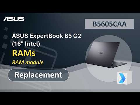 ASUS ExpertBook B5 G2 (16″ Intel) RAMs Replacement | ASUS SUPPORT