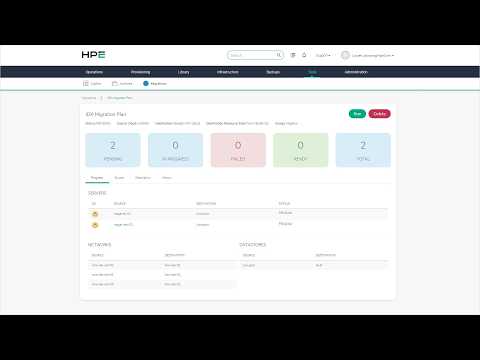 Migrate virtual machines with HPE Private Cloud PC3000 and HPE Morpheus VM Essentials Software