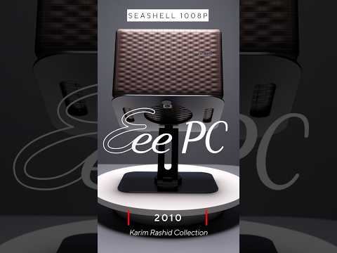 Karim Rashid’s design masterpiece? ASUS Eee PC #design #tech #retro