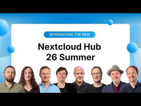 Nextcloud Hub 26 Summer: Autonomy for Teams, Office on desktop, a fresh take on Photos 🚀