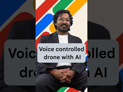 He built a voice controlled drone to avoid using a remote! 🤯✈️