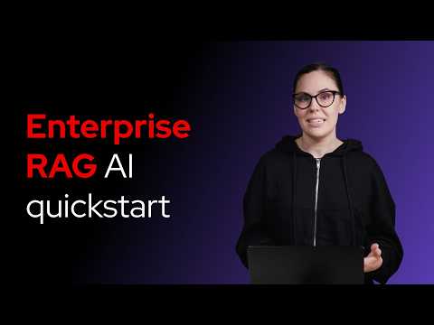 Enterprise RAG AI quickstart on Red Hat AI Factory with NVIDIA